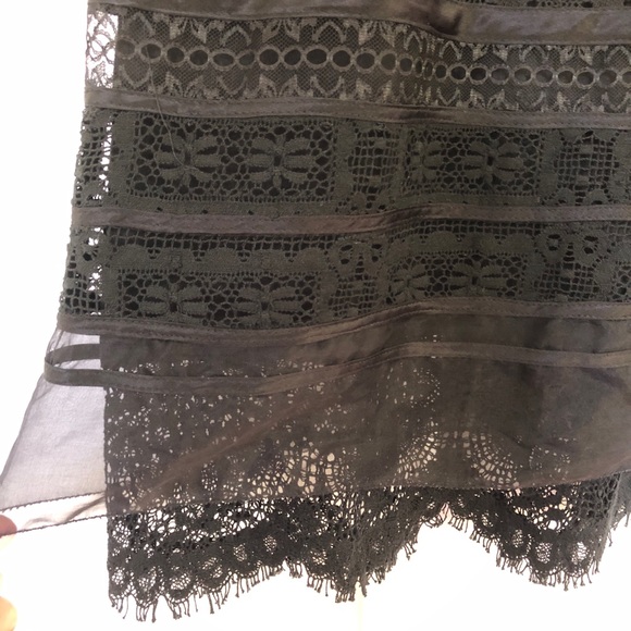 Cynthia Steffe black lace cocktail dress - Picture 4 of 8